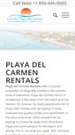 Mobile Screenshot of playadelcarmenluxuryrentals.com